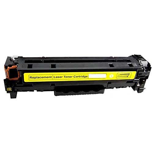 HP 202X (CF502X) Yellow High-Yield Compatible Toner Cartridge