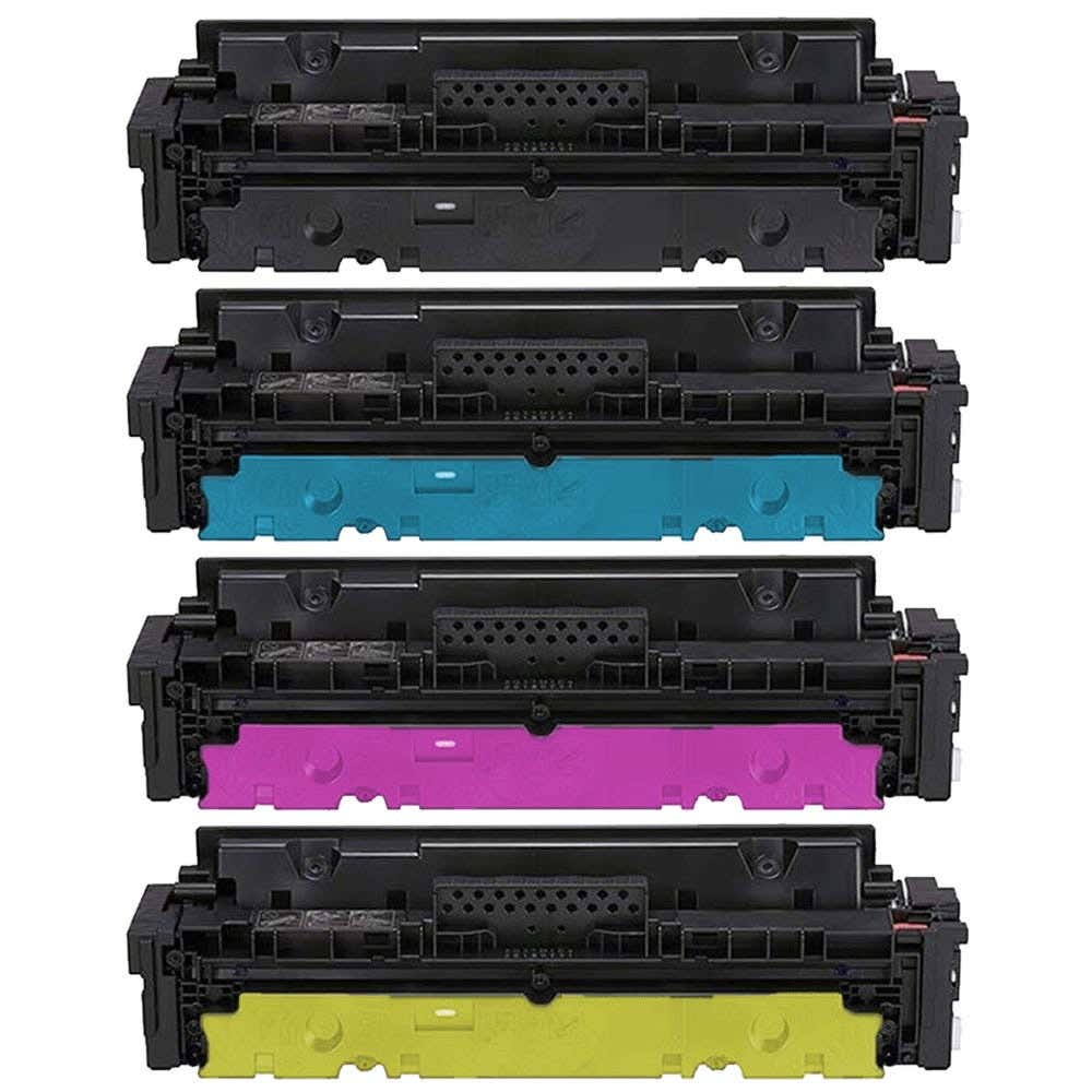 HP 414X High-Yield Compatible Toner Cartridge 4-Pack Combo (With Chip)