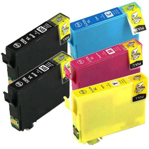 Epson 212XL High-Yield Remanufactured Ink Cartridge 5-Pack Combo