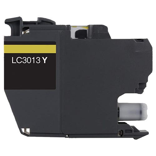 Brother LC3013Y (Replaces LC3011Y) Yellow High-Yield Compatible Ink Cartridge