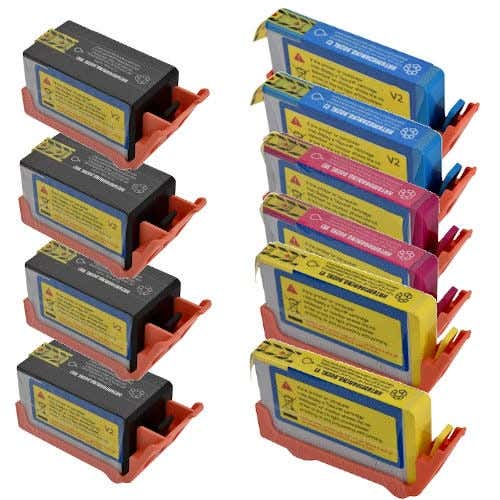 HP 902XL High-Yield Remanufactured Ink Cartridge 10-Pack Combo