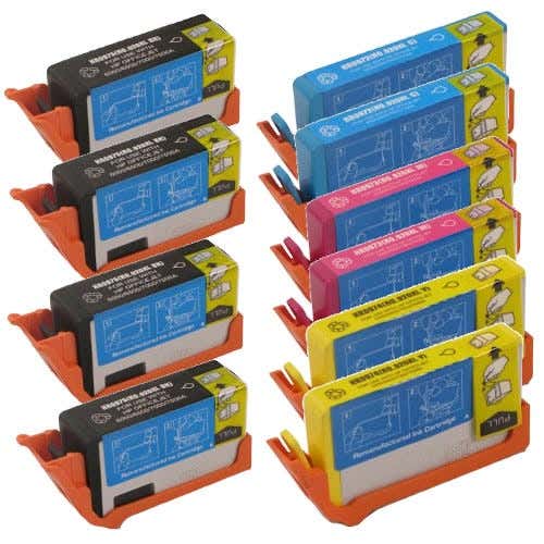 HP 920XL High-Yield Remanufactured Ink Cartridge 10-Pack Combo