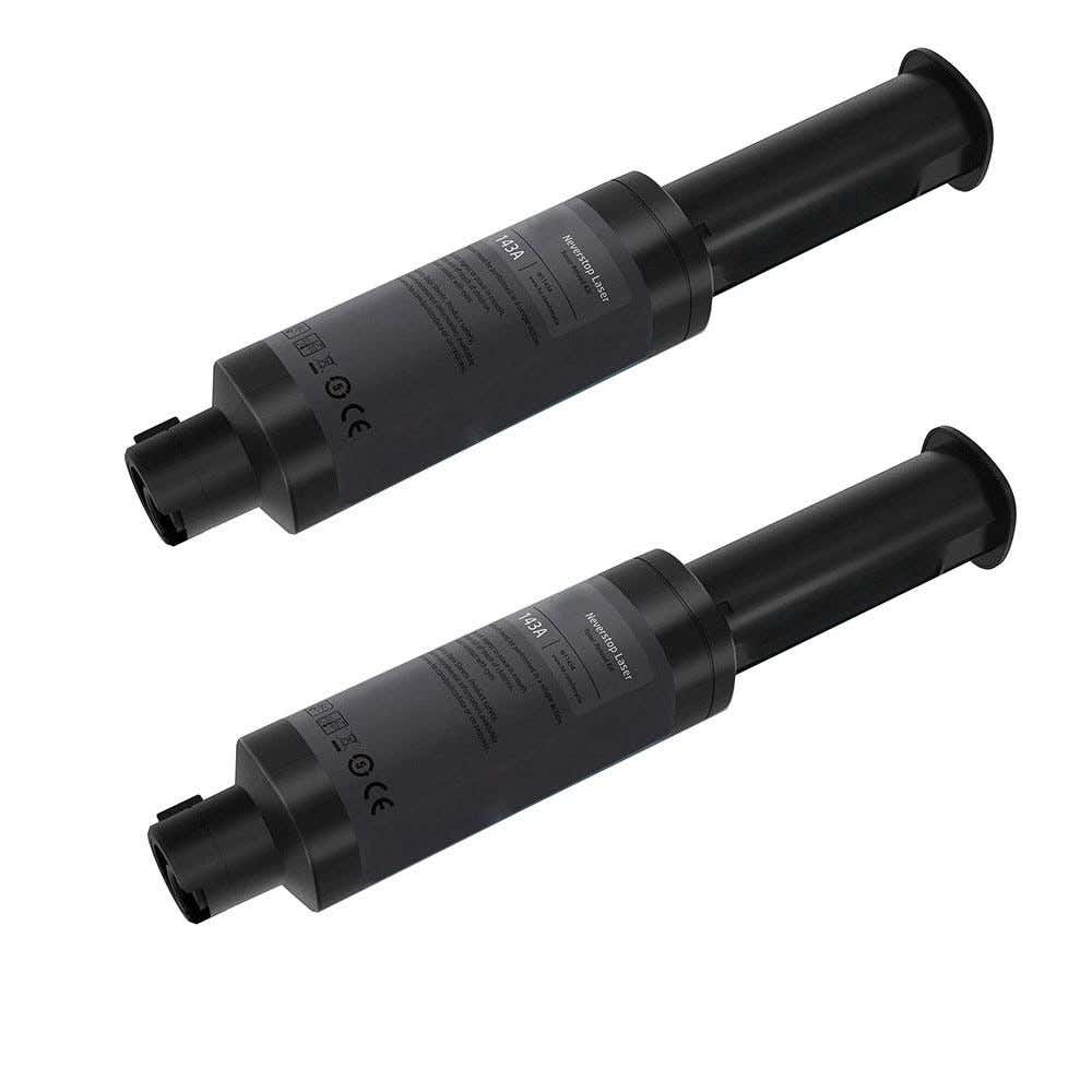 HP 143AD (W1143AD) Black Compatible Toner Refill Kit 2-Pack