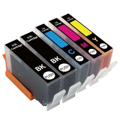 HP 910XL Remanufactured High-Yield Ink Cartridge 5-Pack Combo