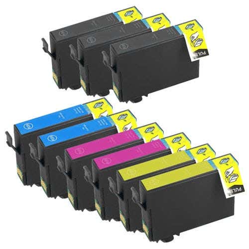 Epson 812XL High Yield Remanufactured Ink Cartridge 9-Pack Combo