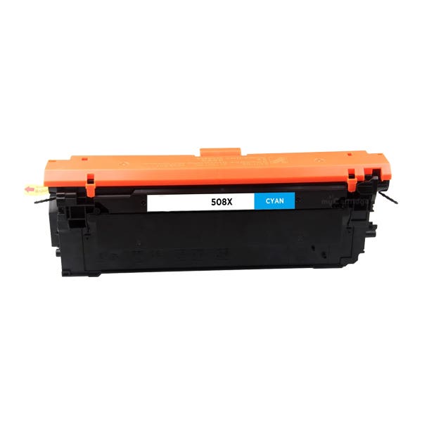 HP 508X (CF361X) Cyan High-Yield Compatible Toner Cartridge