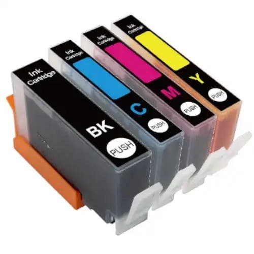 HP 910XL Remanufactured High-Yield Ink Cartridge 4-Pack Combo