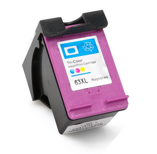 HP 63XL (F6U63AN) Color High-Yield Remanufactured Ink Cartridge