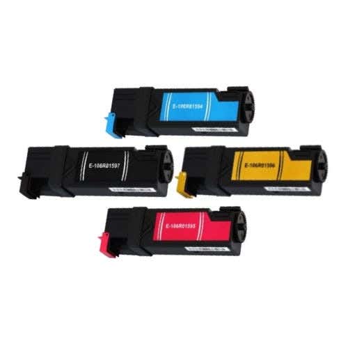 Xerox Phaser 6500 / WorkCentre 6505 High-Yield Compatible Toner 4-Pack Combo