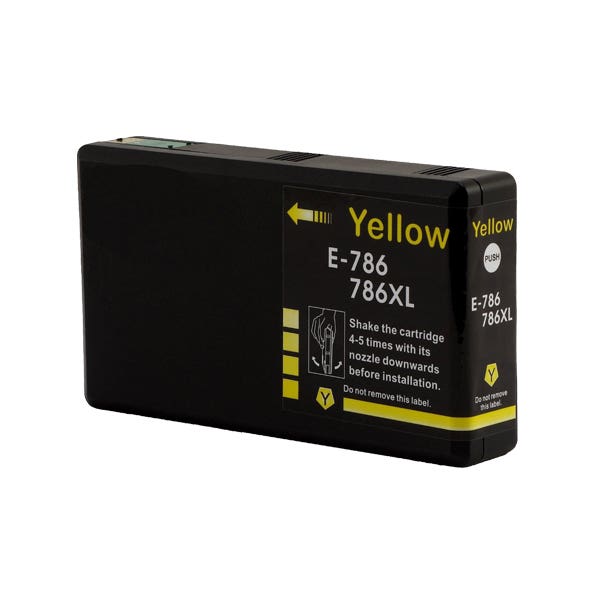 Epson 786XL (T786XL420) Yellow High-Yield Remanufactured Ink Cartridge