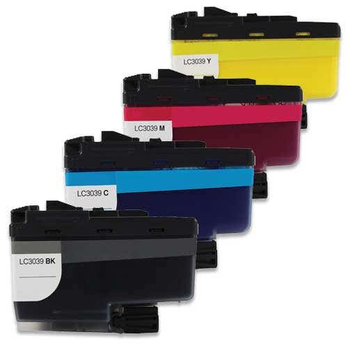 Brother LC3039 Ultra High-Yield Compatible Ink Cartridge 4-Pack Combo