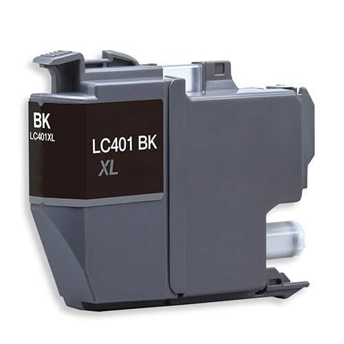 Compatible Brother LC401XLBK High Yield Black Ink Cartridge