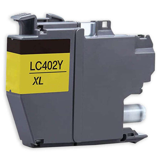 Compatible Brother LC402XLY High Yield Yellow Ink Cartridge