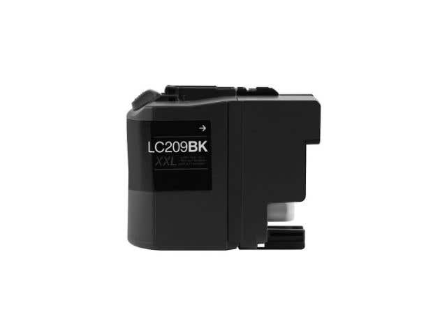 Brother LC209BK Super High-Yield Black Compatible Ink Cartridge