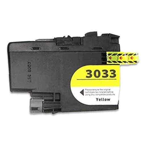 Brother LC3033Y Yellow Super High-Yield Compatible Ink Cartridge