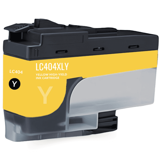 Compatible Brother LC404XLY High Yield Yellow Ink Cartridge