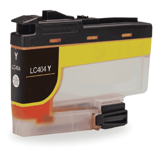 Compatible Brother LC404Y Standard Yield Yellow Ink Cartridge