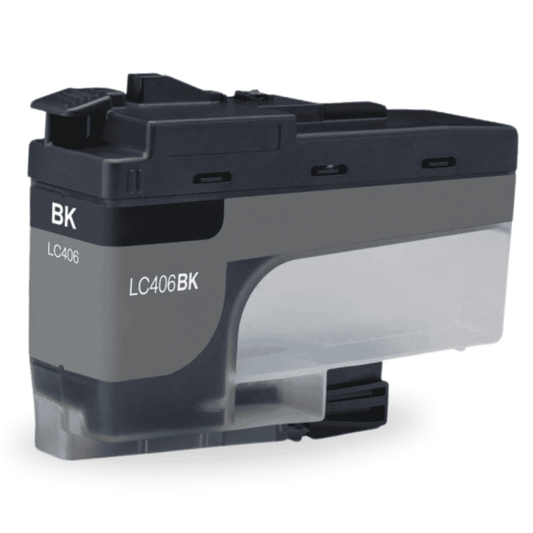 Compatible Brother LC406BK Standard Yield Black Ink Cartridge