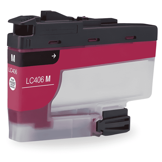 Compatible Brother LC406M Standard Yield Magenta Ink Cartridge