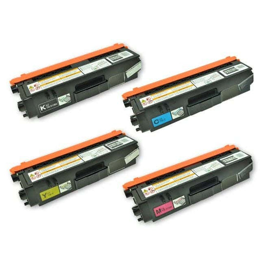 Brother TN315 (Replaces TN310) High-Yield Compatible Toner Cartridge 4-Pack Combo