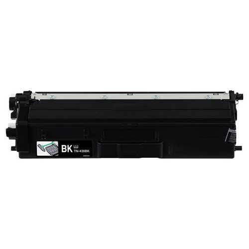 Brother TN436BK Black Super High-Yield Compatible Toner Cartridge