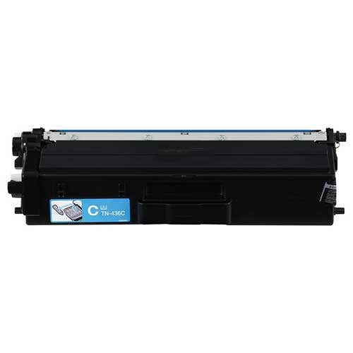 Brother TN436C Cyan Super High-Yield Compatible Toner Cartridge