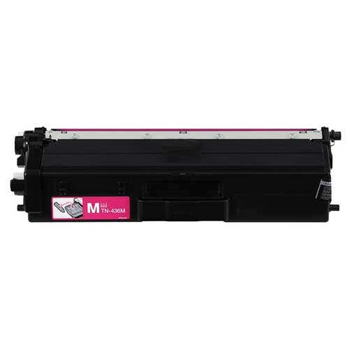 Brother TN436M Magenta Super High-Yield Compatible Toner Cartridge