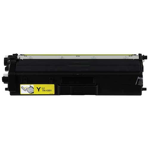 Brother TN436Y Yellow Super High-Yield Compatible Toner Cartridge