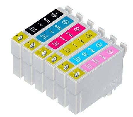 Epson 78 Remanufactured Ink Cartridge 6-Pack Combo