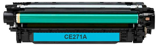 HP 650A (CE271A) Cyan Remanufactured Toner Cartridge