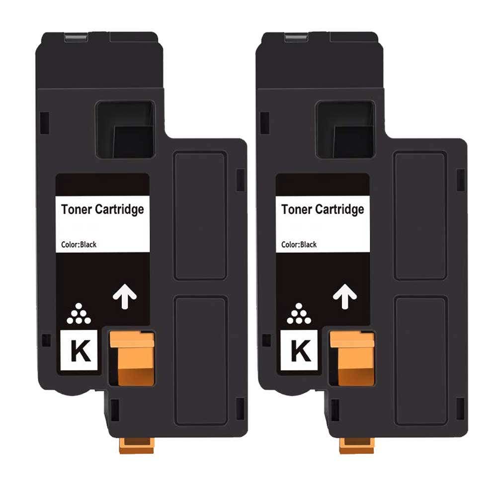 Dell 593-BBJX (DPV4T) Black Compatible Toner Cartridge Twin Pack