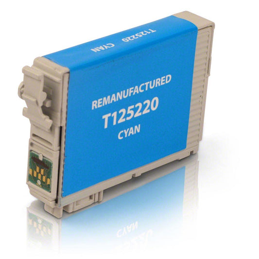 Epson 125 (T125220) Cyan Remanufactured Ink Cartridge