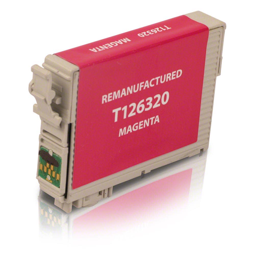 Epson 126 (T126320) Magenta High-Yield Remanufactured Ink Cartridge