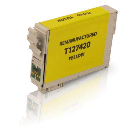 Epson 127 (T127420) Yellow Extra High-Yield Remanufactured Ink Cartridge