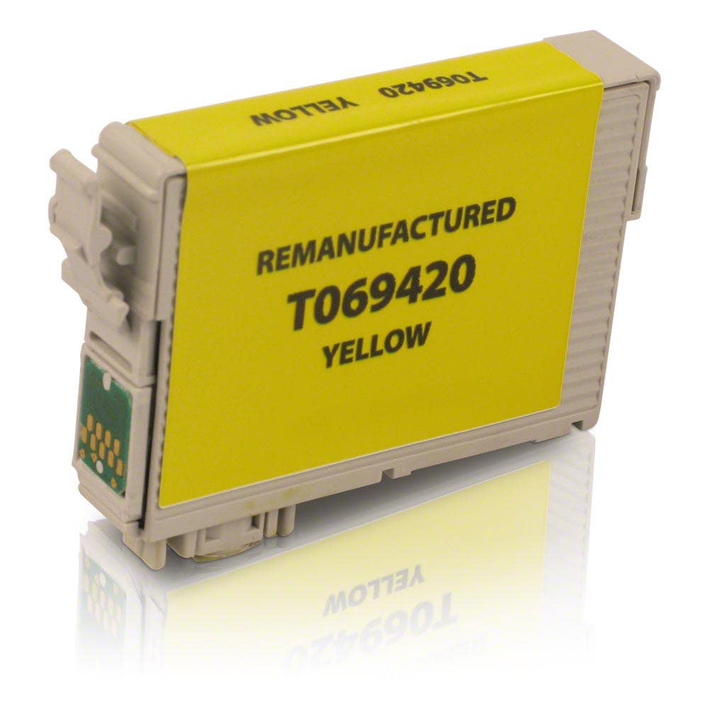 Epson 69 (T069420) Yellow Remanufactured Ink Cartridge