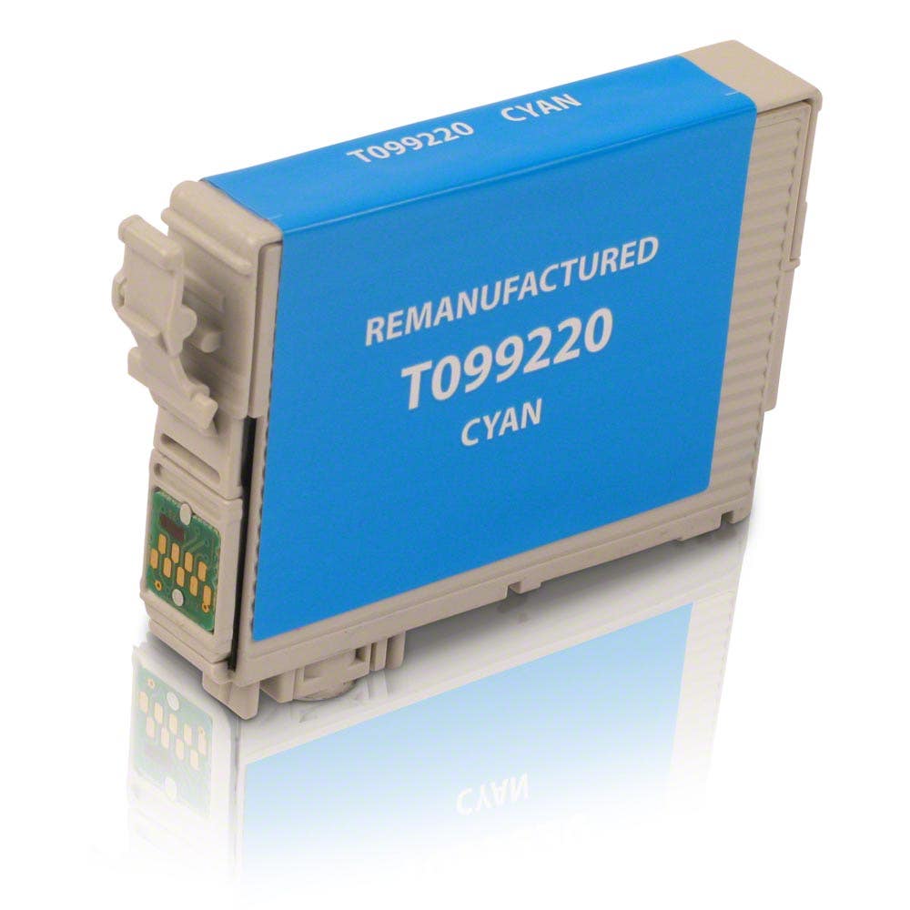 Epson 99 (T099220) Cyan Remanufactured Ink Cartridge