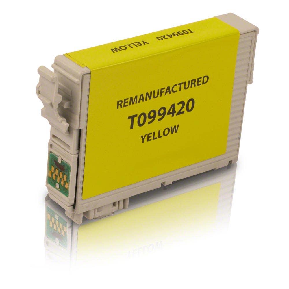 Epson 99 (T099420) Yellow Remanufactured Ink Cartridge