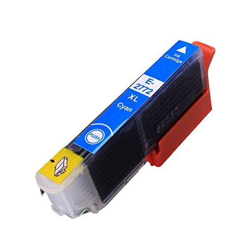 Epson 277XL (T277XL220) High-Yield Cyan Remanufactured Ink Cartridge