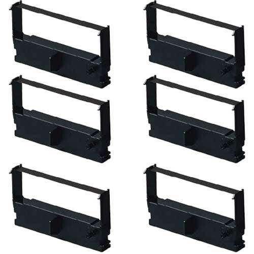 Epson ERC-32B Black Compatible POS Ribbon Cartridge 6-Pack Combo