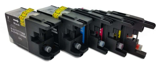 Brother LC79 Extra High-Yield Compatible Ink Cartridge 5-Pack Combo