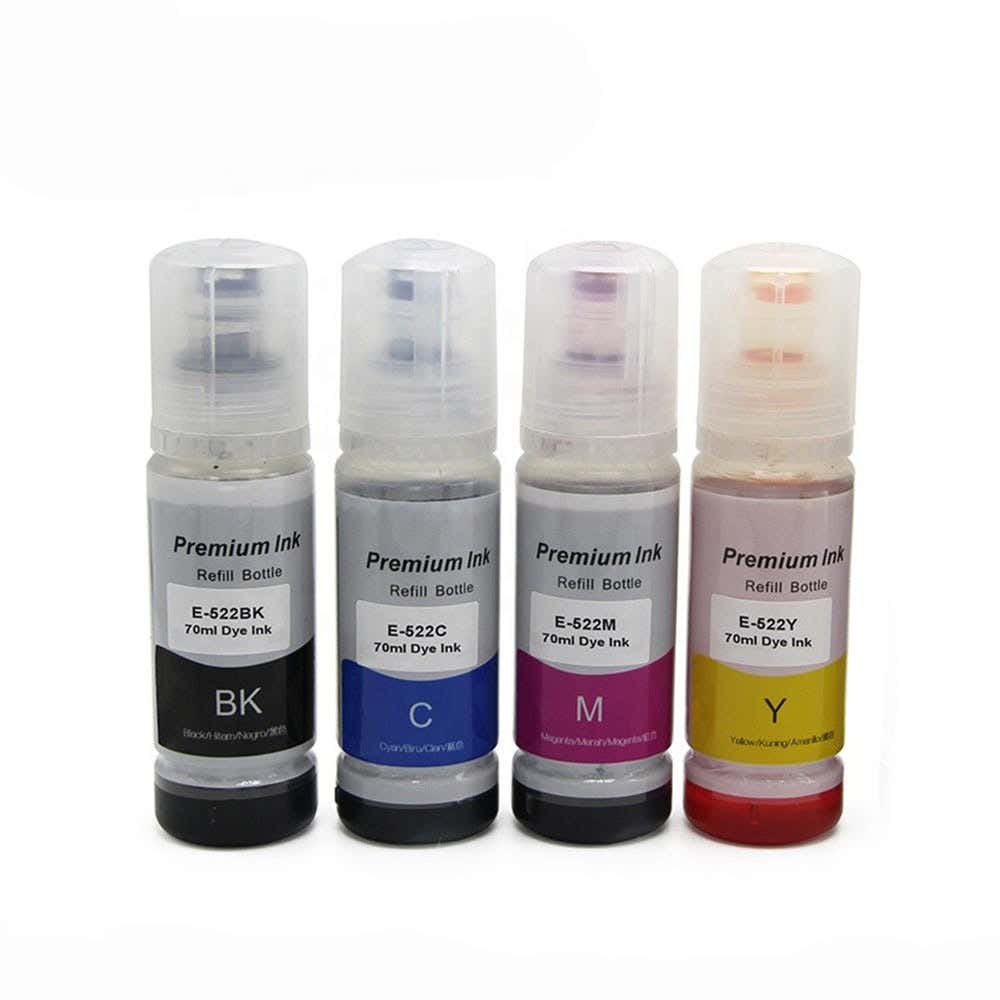 Epson T522 Compatible Ink Bottle 4-Pack Combo