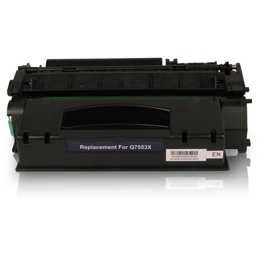 HP 53X (Q7553X) Black High-Yield Remanufactured Toner Cartridge