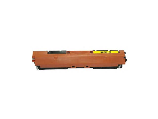 HP 126A (CE312A) Yellow Remanufactured Toner Cartridge