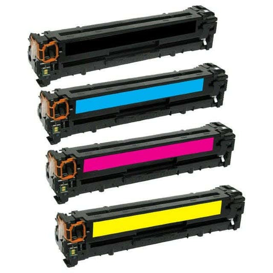 HP 131X & 131A Remanufactured Toner Cartridge 4-Pack