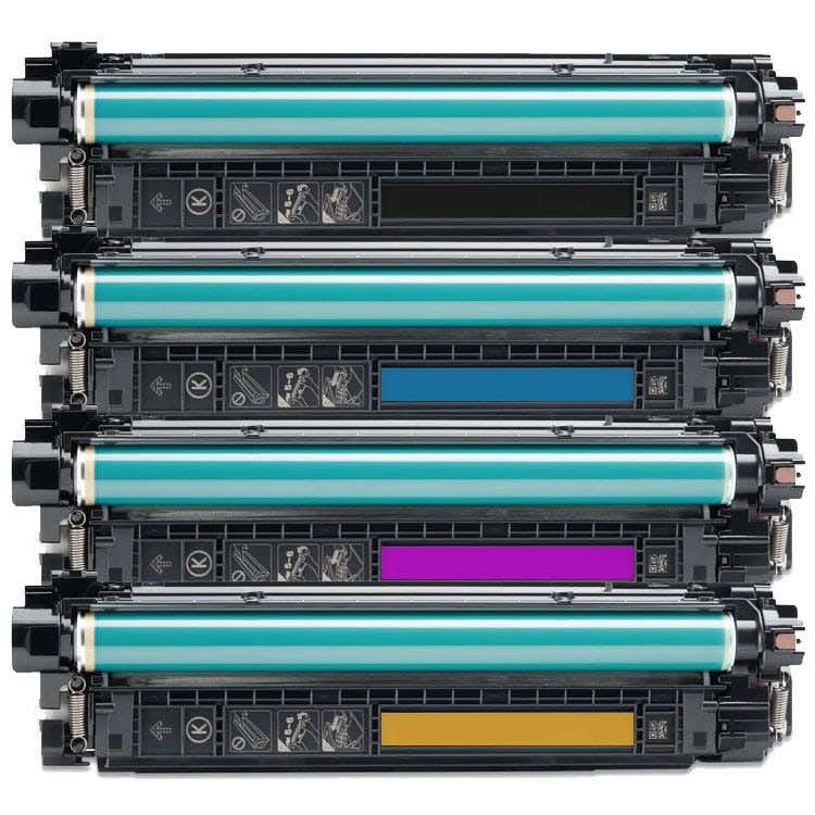 HP 212X Compatible High Yield Toner Cartridge 4-Pack (With Chip)