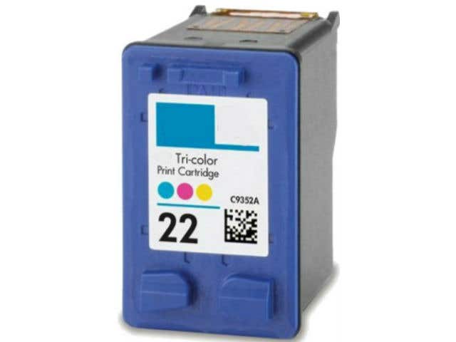 HP 22 (C9352AN) Tri-Color Remanufactured Ink Cartridge