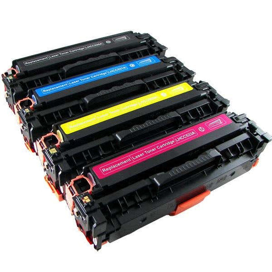 HP 304A Compatible Toner Cartridge 4-Pack Combo