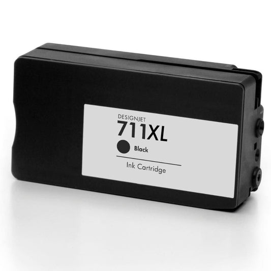 HP 711XL (CZ133A) Black High-Yield Remanufactured Ink Cartridge