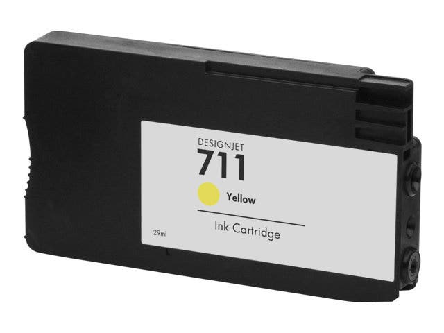 HP 711 (CZ132A) Yellow Remanufactured Ink Cartridge