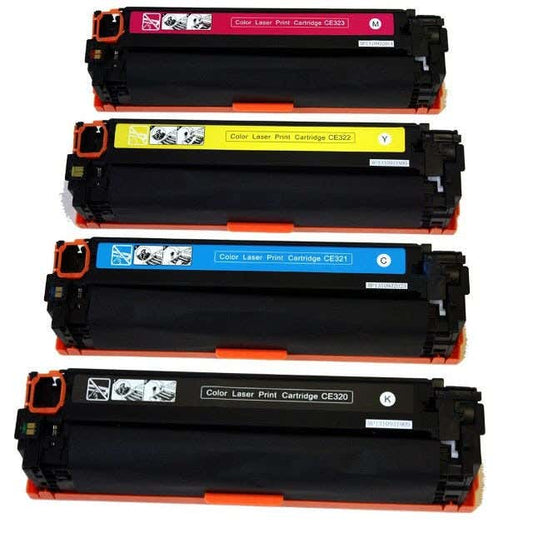 HP 128A Compatible Laser Toner Cartridge 4-Pack Combo